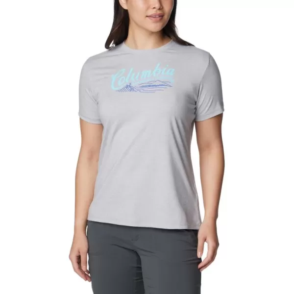 Columbia Women's Sun Trek Ss Graphic Tee