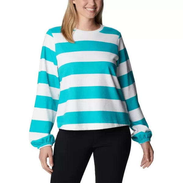 Columbia Women's Trek Seasonal Ft Graphic Crew