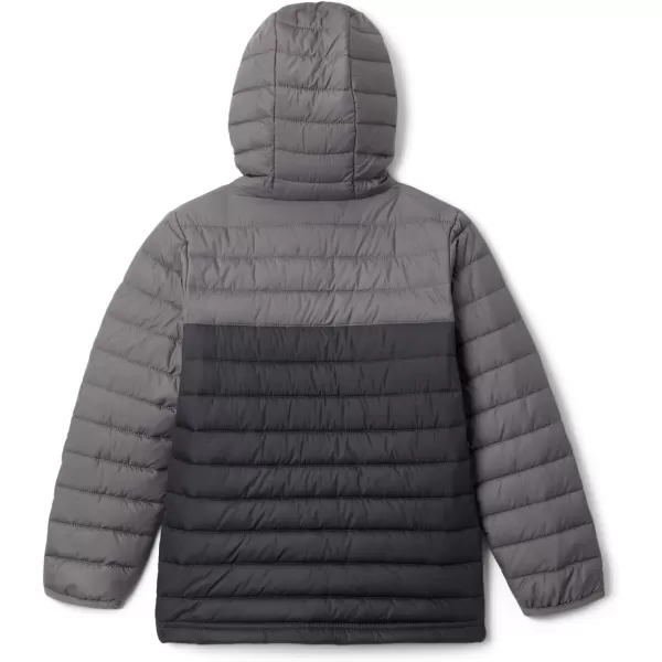 Columbia Boys' Powder Lite Hooded Winter Jacket