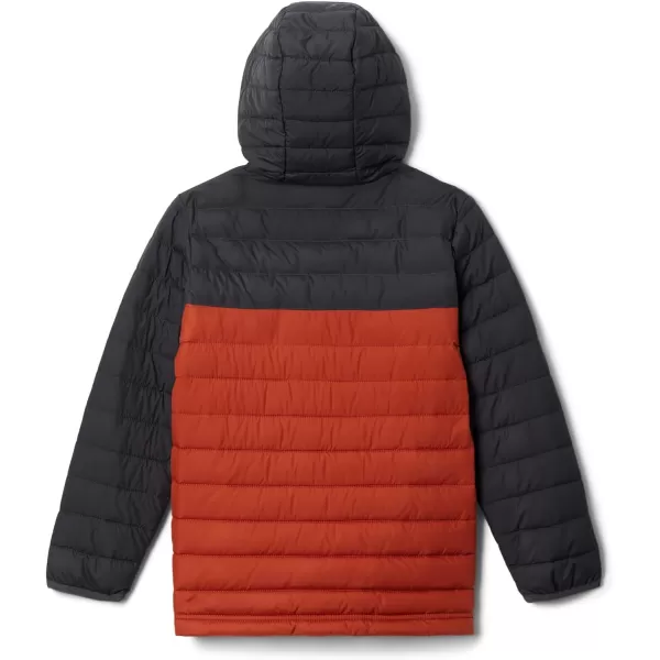 Columbia Boys' Powder Lite Hooded Winter Jacket