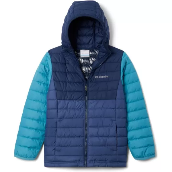 Columbia Boys' Powder Lite Hooded Winter Jacket
