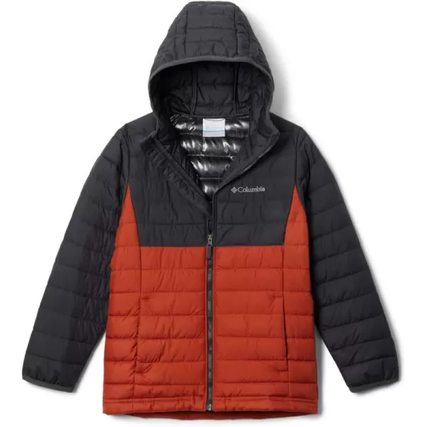 Columbia Boys' Powder Lite Hooded Winter Jacket