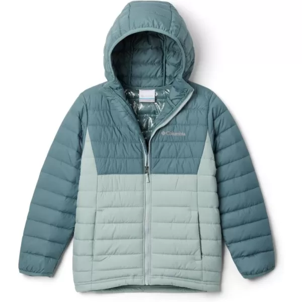 Columbia Boys' Powder Lite Hooded Winter Jacket