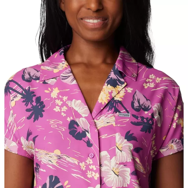 Columbia Women's Sun Drifter Woven Short Sleeve