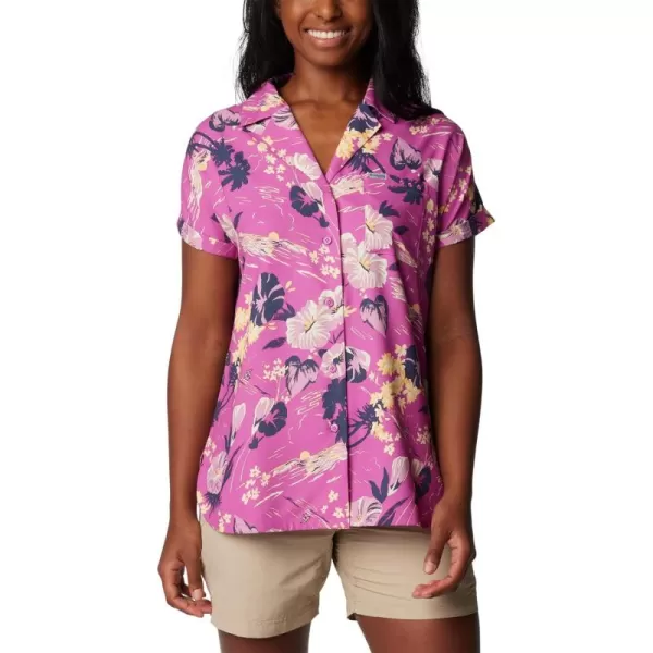 Columbia Women's Sun Drifter Woven Short Sleeve