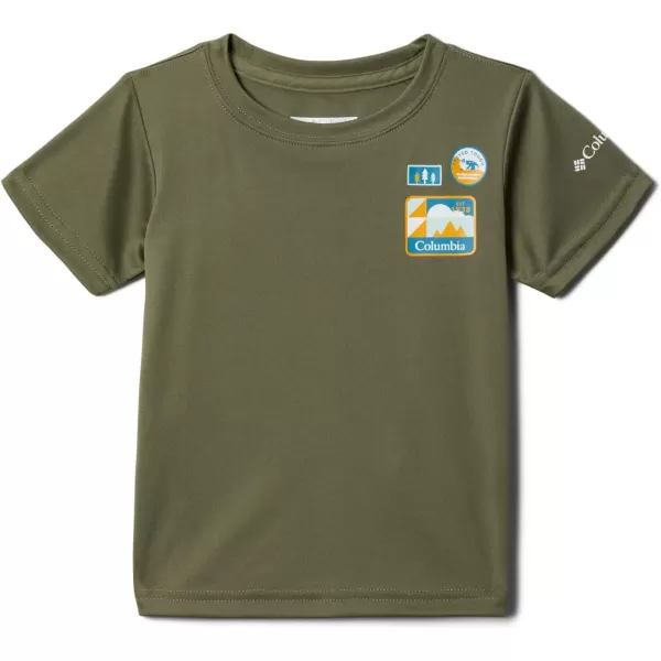 Columbia Boys' Grizzly Ridge Short Sleeve Graphic Shirt