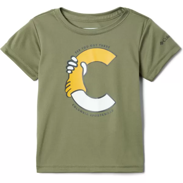 Columbia Boys' Grizzly Ridge Short Sleeve Graphic Shirt