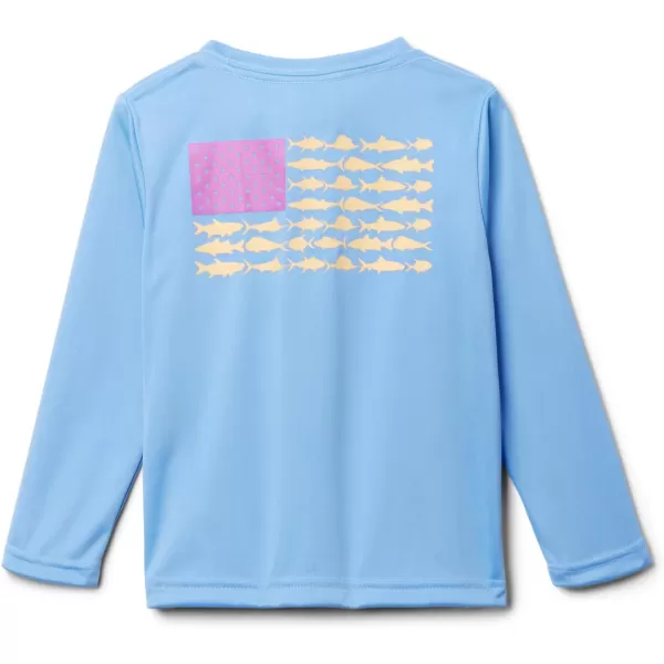 Columbia Boys' Terminal Tackle PFG Fish Flag Long Sleeve