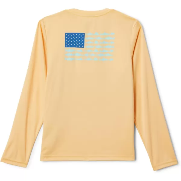 Columbia Boys' Terminal Tackle PFG Fish Flag Long Sleeve