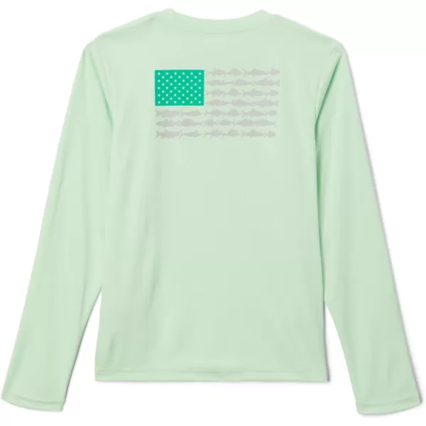 Columbia Boys' Terminal Tackle PFG Fish Flag Long Sleeve