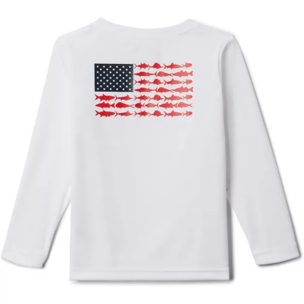 Columbia Boys' Terminal Tackle PFG Fish Flag Long Sleeve