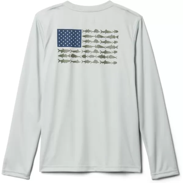 Columbia Boys' Terminal Tackle PFG Fish Flag Long Sleeve
