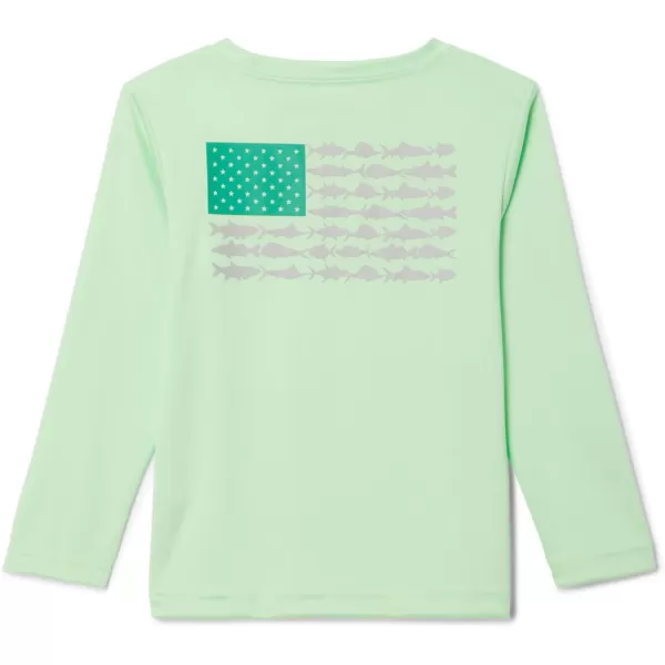 Columbia Boys' Terminal Tackle PFG Fish Flag Long Sleeve