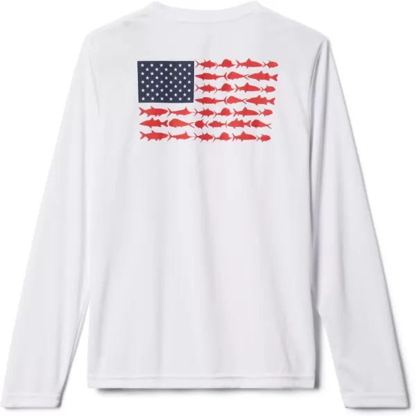 Columbia Boys' Terminal Tackle PFG Fish Flag Long Sleeve