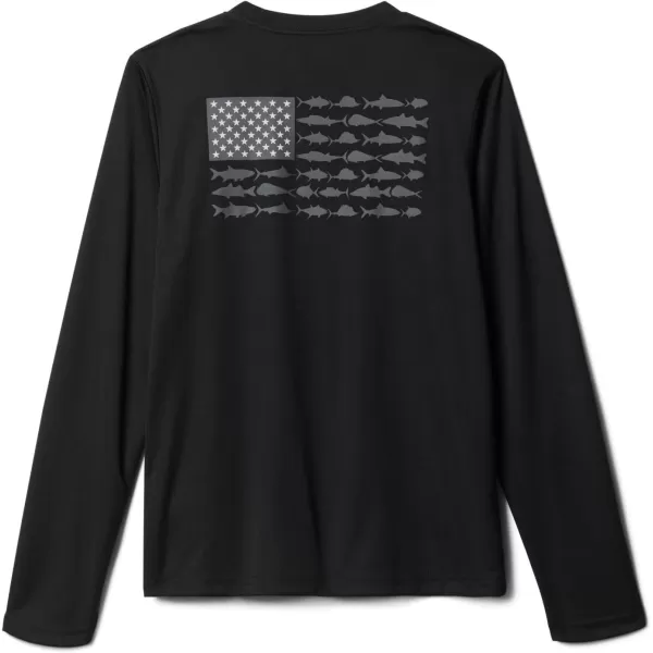 Columbia Boys' Terminal Tackle PFG Fish Flag Long Sleeve