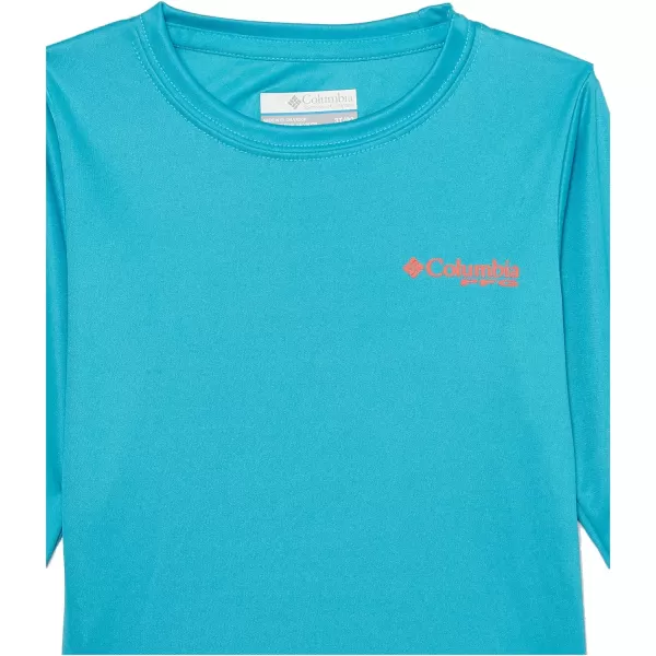 Columbia Boys' Terminal Tackle PFG Fish Flag Long Sleeve