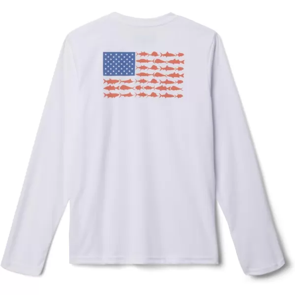 Columbia Boys' Terminal Tackle PFG Fish Flag Long Sleeve