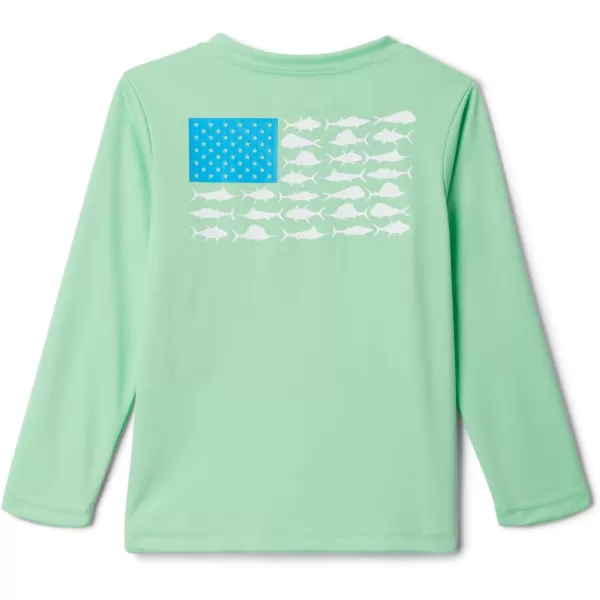 Columbia Boys' Terminal Tackle PFG Fish Flag Long Sleeve