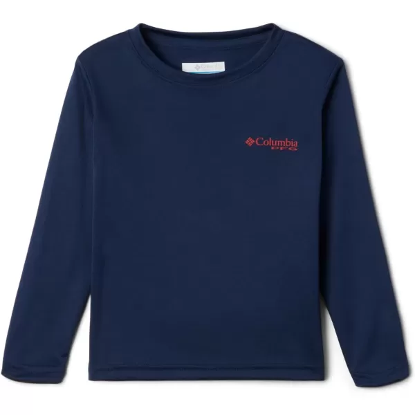 Columbia Boys' Terminal Tackle PFG Fish Flag Long Sleeve