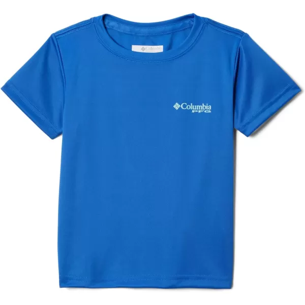 Columbia Boys' Terminal Tackle PFG Fish Flag Short Sleeve