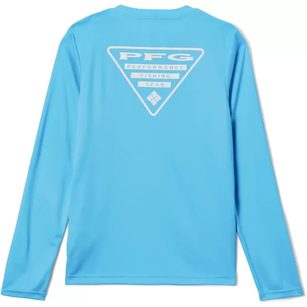 Columbia Boys' Terminal Tackle PFG Triangle Logo Long Sleeve