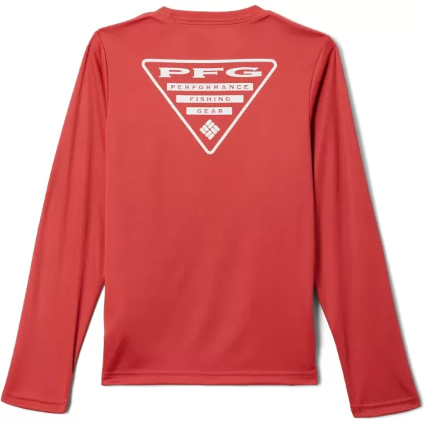 Columbia Boys' Terminal Tackle PFG Triangle Logo Long Sleeve