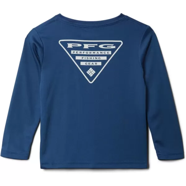 Columbia Boys' Terminal Tackle PFG Triangle Logo Long Sleeve