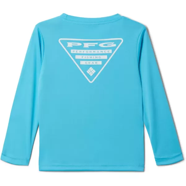 Columbia Boys' Terminal Tackle PFG Triangle Logo Long Sleeve