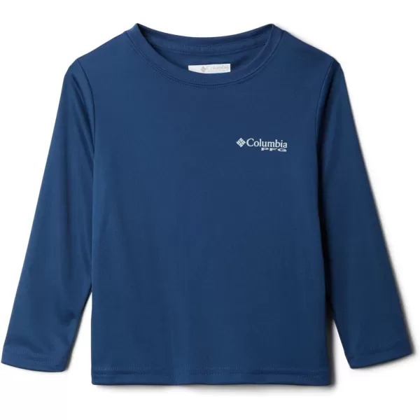 Columbia Boys' Terminal Tackle PFG Triangle Logo Long Sleeve
