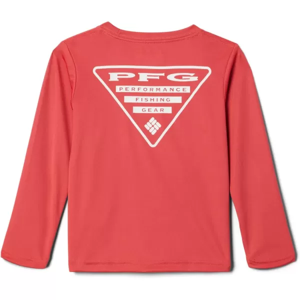 Columbia Boys' Terminal Tackle PFG Triangle Logo Long Sleeve