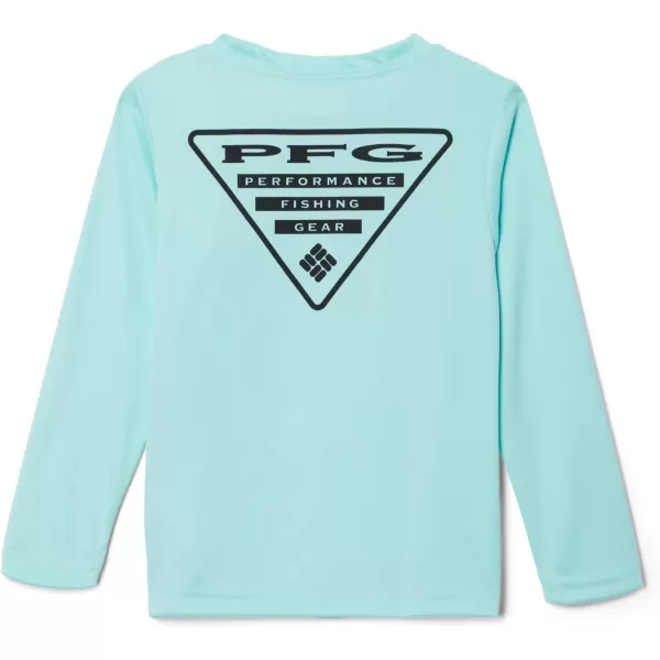 Columbia Boys' Terminal Tackle PFG Triangle Logo Long Sleeve