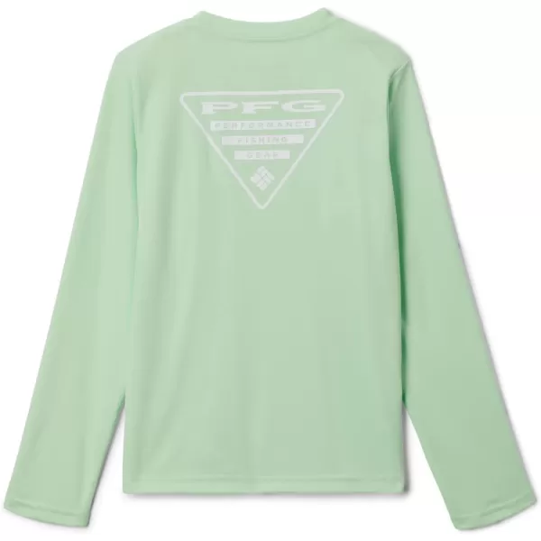 Columbia Boys' Terminal Tackle PFG Triangle Logo Long Sleeve