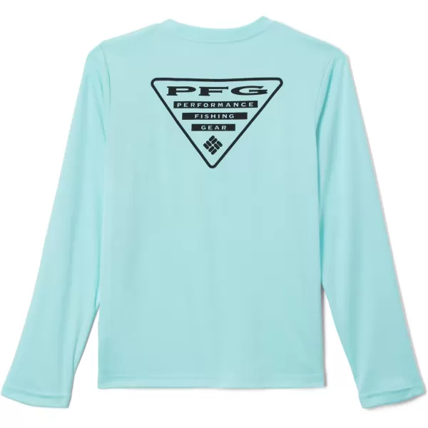 Columbia Boys' Terminal Tackle PFG Triangle Logo Long Sleeve