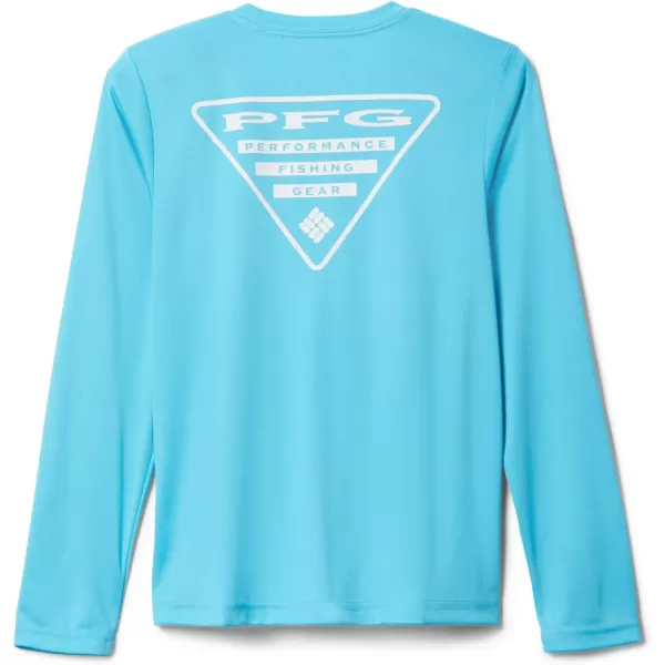Columbia Boys' Terminal Tackle PFG Triangle Logo Long Sleeve