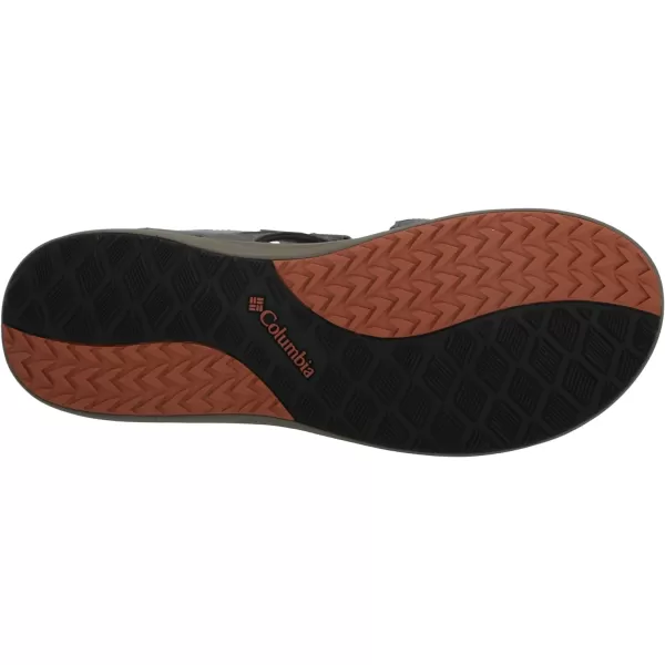Columbia Men's COLUMBIA 2 STRAP Sandal, Black/Ti Grey Steel, 15 Regular US