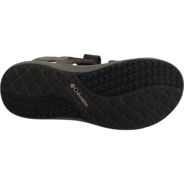 Columbia Men's COLUMBIA 2 STRAP Sandal, Black/Ti Grey Steel, 15 Regular US