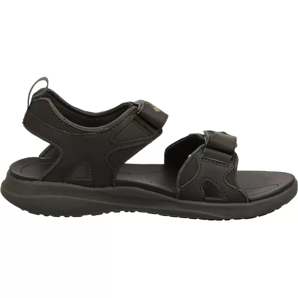 Columbia Men's COLUMBIA 2 STRAP Sandal, Black/Ti Grey Steel, 15 Regular US