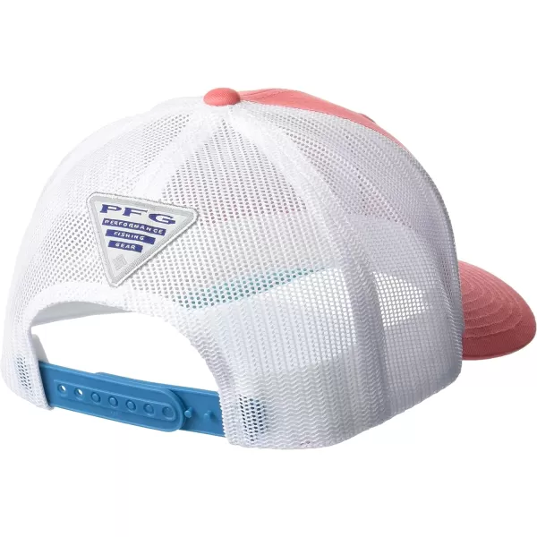 Columbia Women's PFG Logo Mesh Ball Cap-High Crown