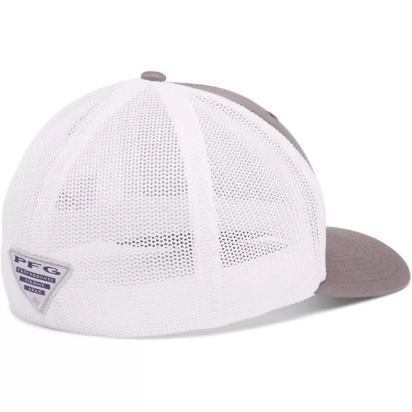 Columbia Women's PFG Logo Mesh Ball Cap-High Crown