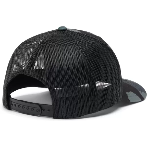 Columbia Women's PFG Logo Mesh Ball Cap-High Crown
