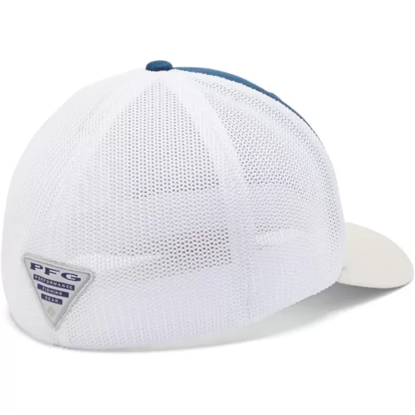 Columbia Women's PFG Logo Mesh Ball Cap-High Crown