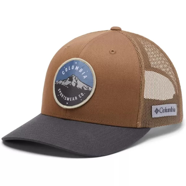 Columbia Women's PFG Logo Mesh Ball Cap-High Crown