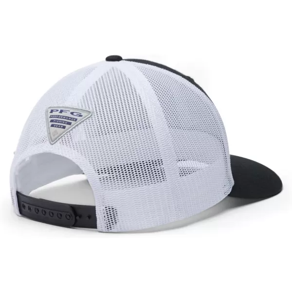 Columbia Women's PFG Logo Mesh Ball Cap-High Crown