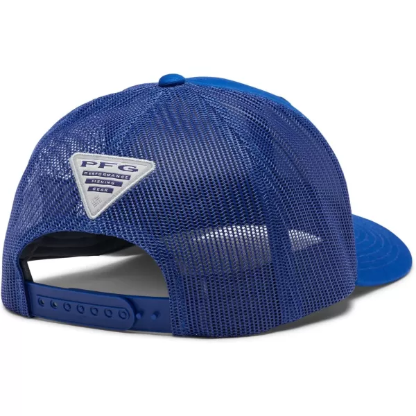 Columbia Women's PFG Logo Mesh Ball Cap-High Crown