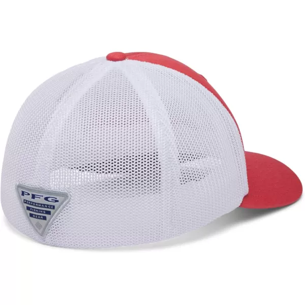 Columbia Women's PFG Logo Mesh Ball Cap-High Crown