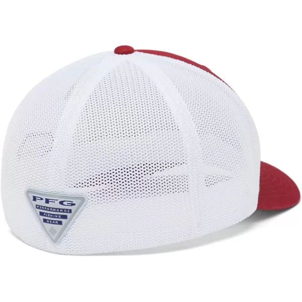 Columbia Women's PFG Logo Mesh Ball Cap-High Crown