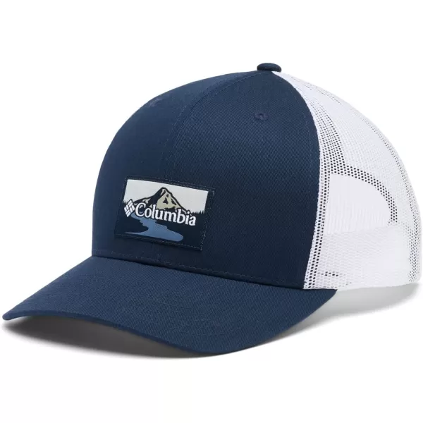 Columbia Women's PFG Logo Mesh Ball Cap-High Crown