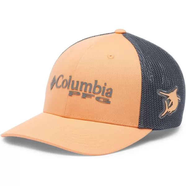 Columbia Women's PFG Logo Mesh Ball Cap-High Crown