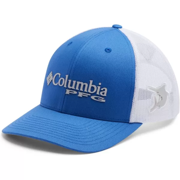 Columbia Women's PFG Logo Mesh Ball Cap-High Crown
