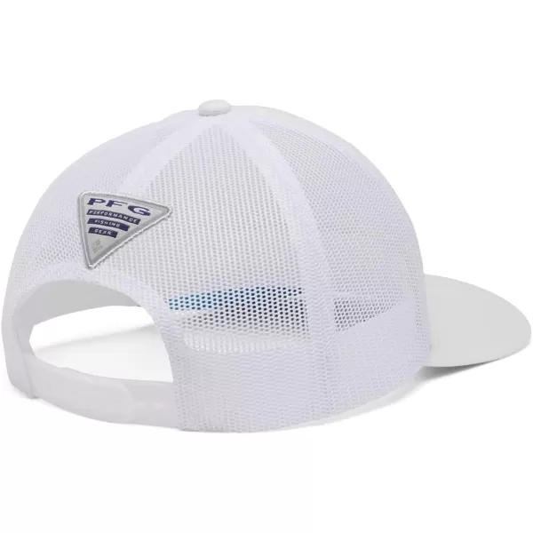 Columbia Women's PFG Logo Mesh Ball Cap-High Crown